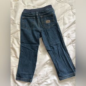 Wrangler Boys Blue Denim Elastic Waist Jeans